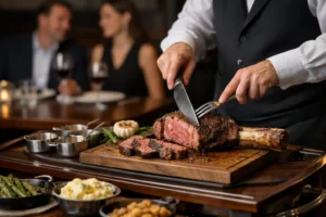 The Tableside Carving Steak Experience
